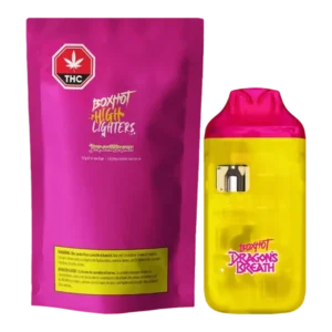 2G Dragon's Breath AIO Disposable Vape sativa, (THC 98.40%)